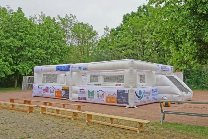 mobile Fu&szlig;ballarena