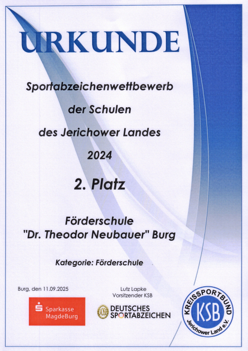 Sportabzeichenwettbewerb