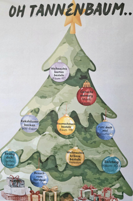 Weihnachtsprojekt BBS Burg